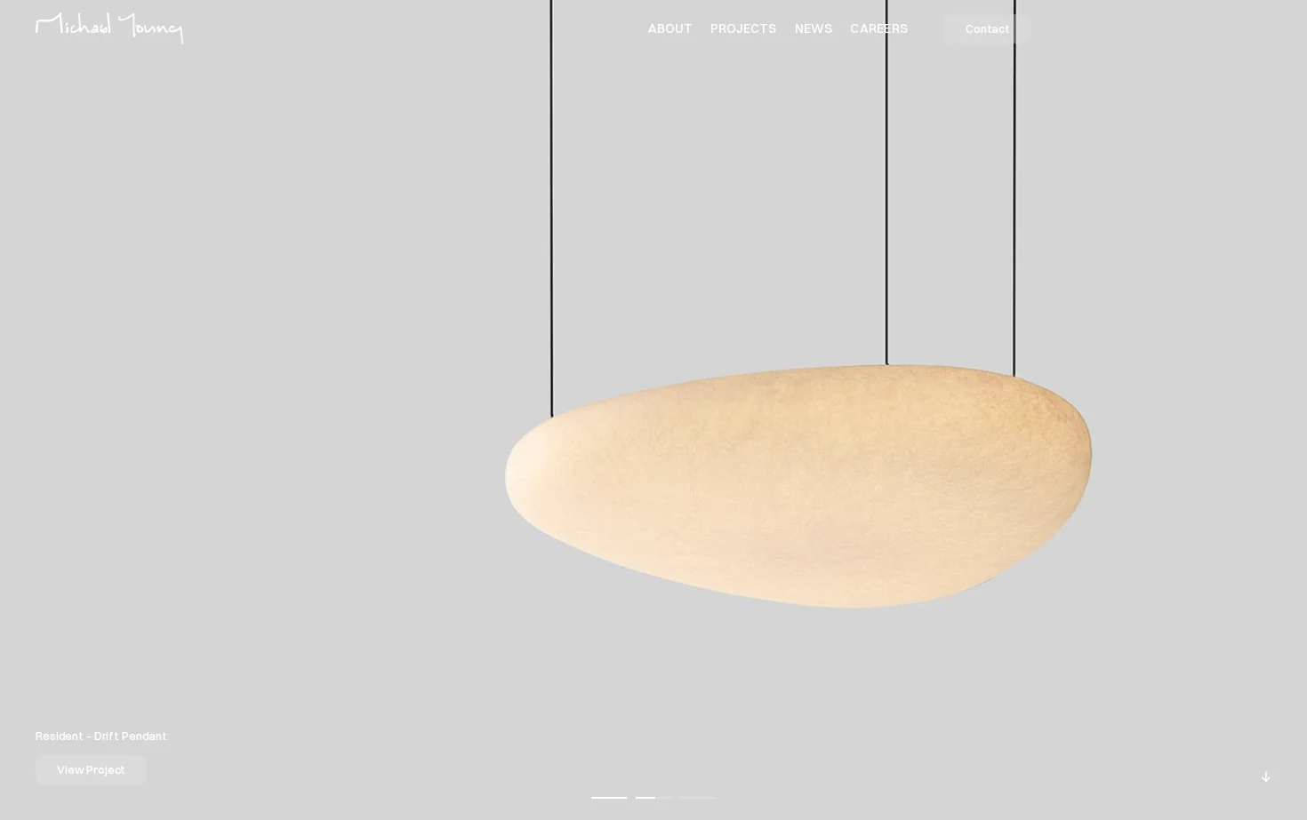 Michael Young Studio 页面快照